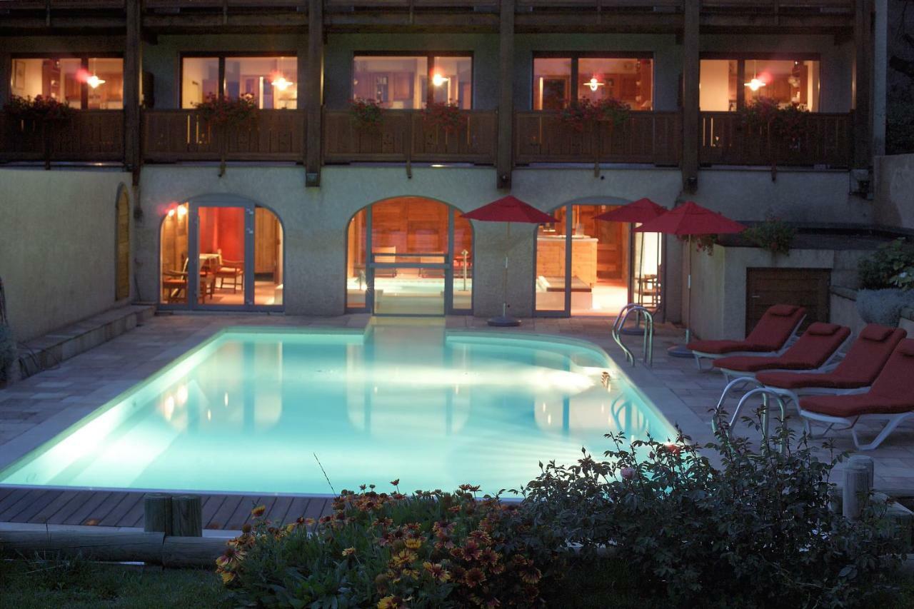 Alliey & Spa Piscine Appart-Hotel Serre Chevalier Le Monêtier-les-Bains Dış mekan fotoğraf